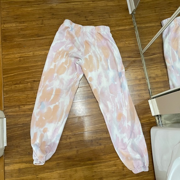 Lazypants Pink & Peach Sweatpants - Picture 3 of 3